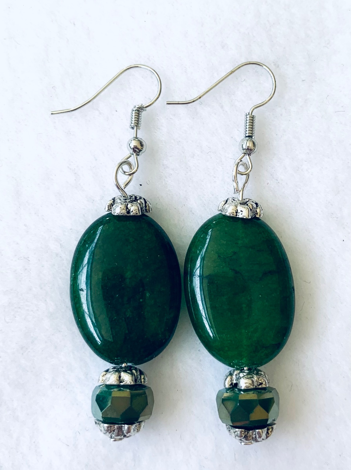 Green Earrings