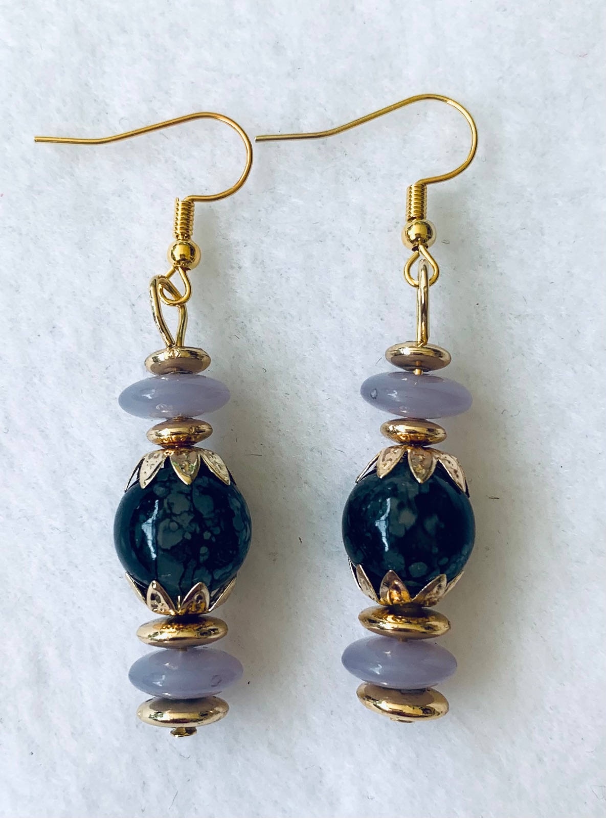 Purple Earrings