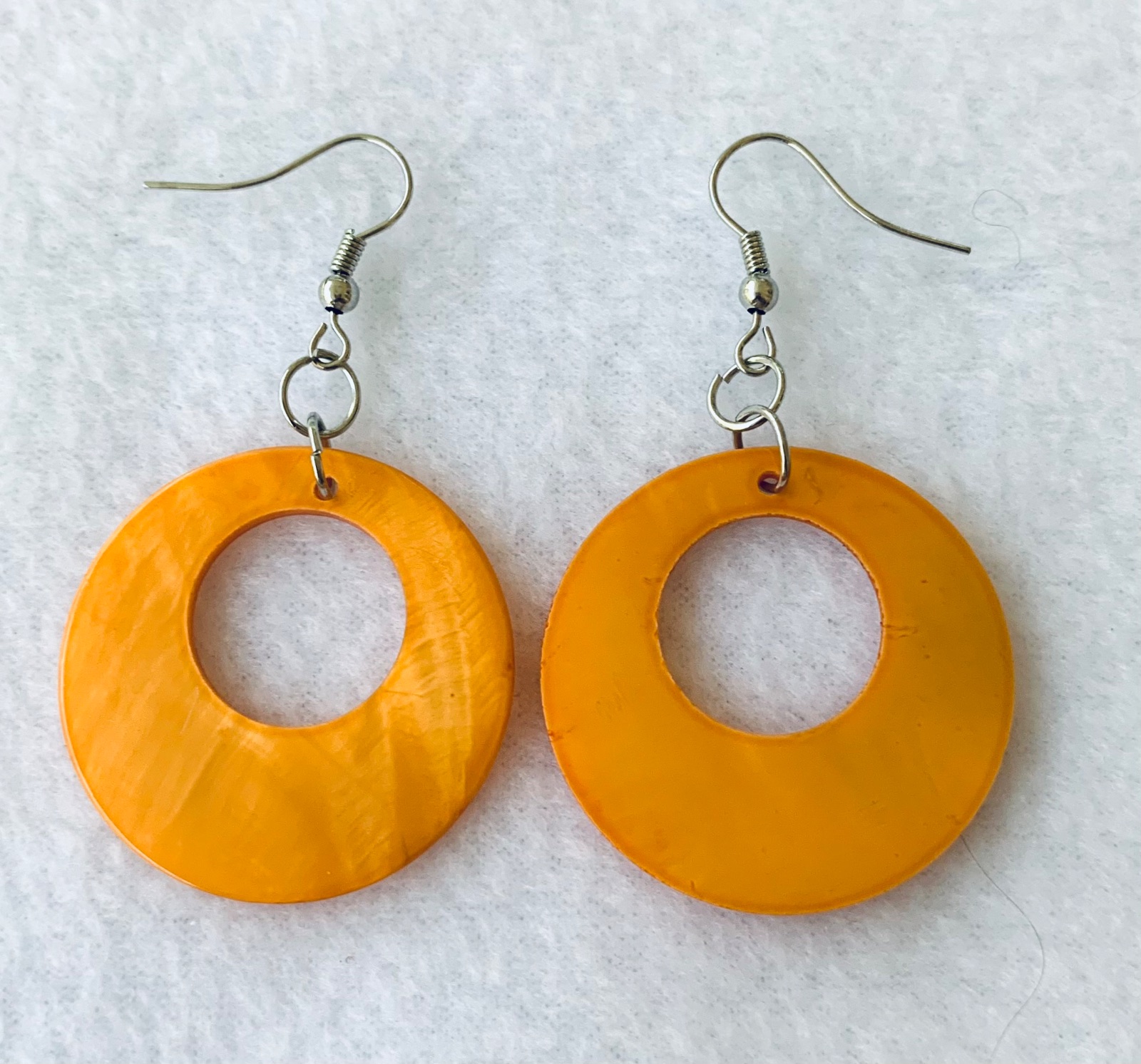Orange Earrings